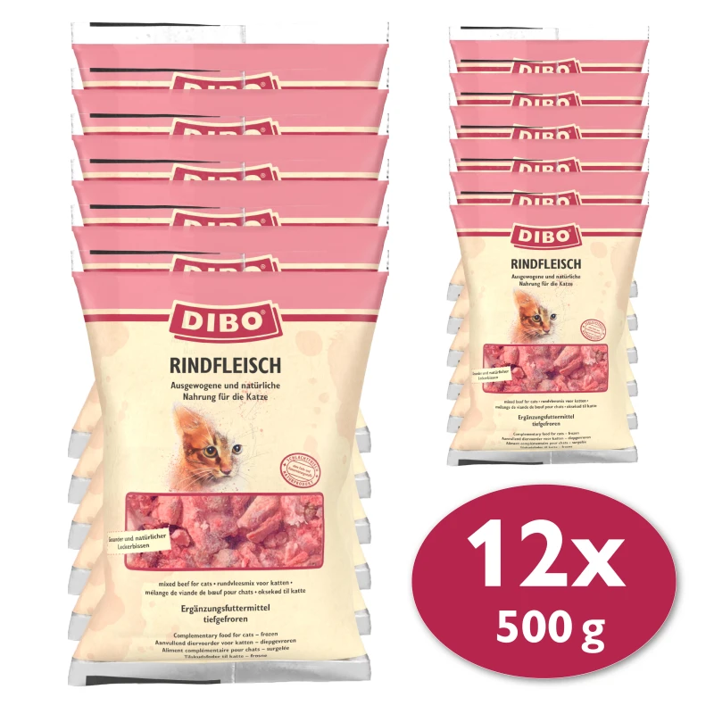 fressnapf DIBO Frostfutter Rindfleisch 12x500 g Meist gekauft