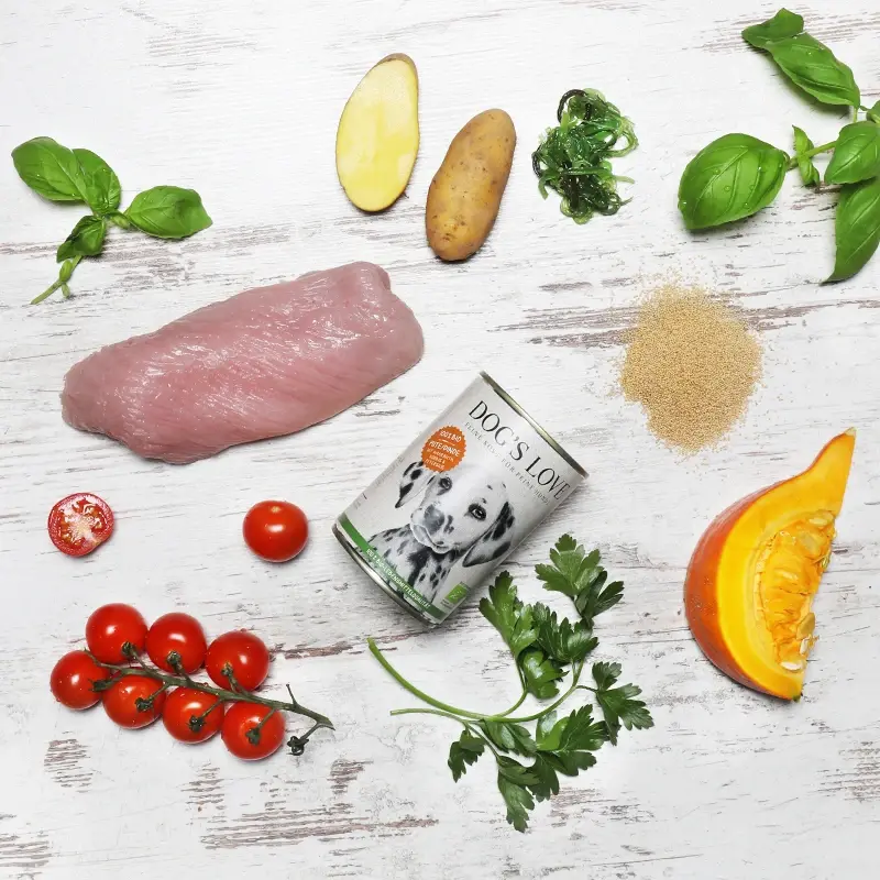 fressnapf DOG'S LOVE BIO 6x400g Pute mit Amaranth & Kürbis Cyber Monday
