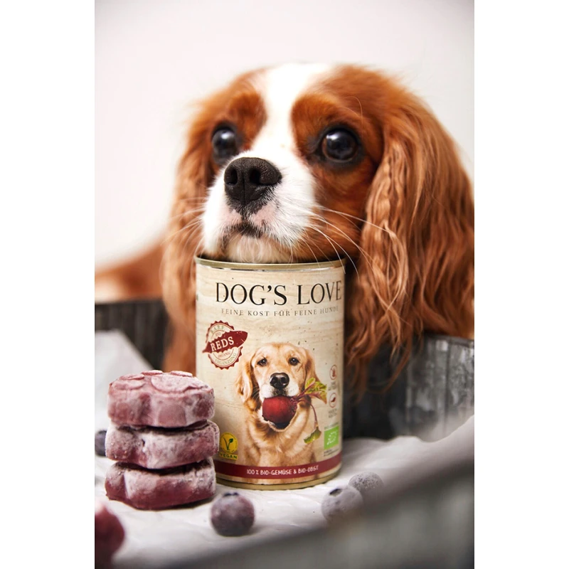 fressnapf DOG'S LOVE Reds Bio Obst und Gemüse 6x400 g Weihnachtsangebot