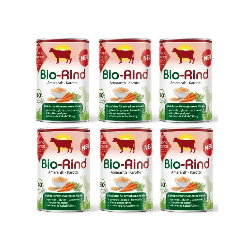 fressnapf ChronoBalance Alleinfutter Rind mit Amaranth und Karotte 2 4 kg Jubiläumsangebot