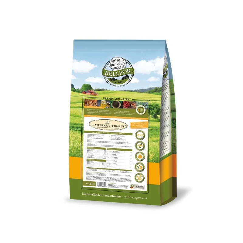 fressnapf Bellfor Trockenfutter mit Insekten - Naturfarm-Schmaus - 2 5 kg Sonderangebote