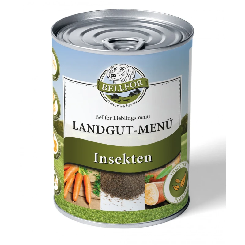 fressnapf Bellfor Hundefutter Nass mit Insekten - Landgut-Menü - 6x800g Neueste Stile