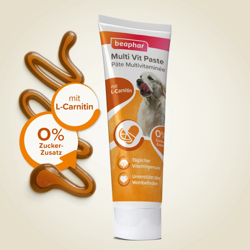 fressnapf Beaphar Multi Vitamin Paste Hund 250g Sonderangebot der Fabrik