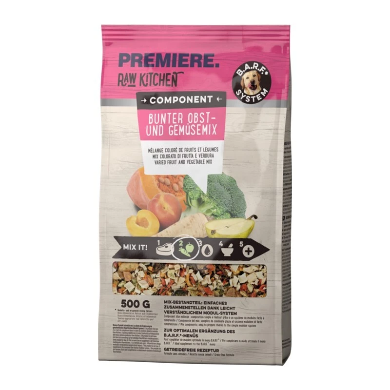 fressnapf PREMIERE RAW KITCHEN Obst-Gemüsemix 500g