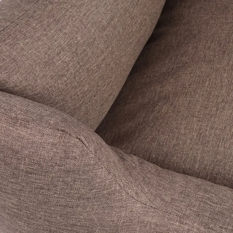 fressnapf Knuffelwuff Hundebett Lotte aus Velours mit feinem Handwebcharakter braun/ grau M-L Super Sparpreis