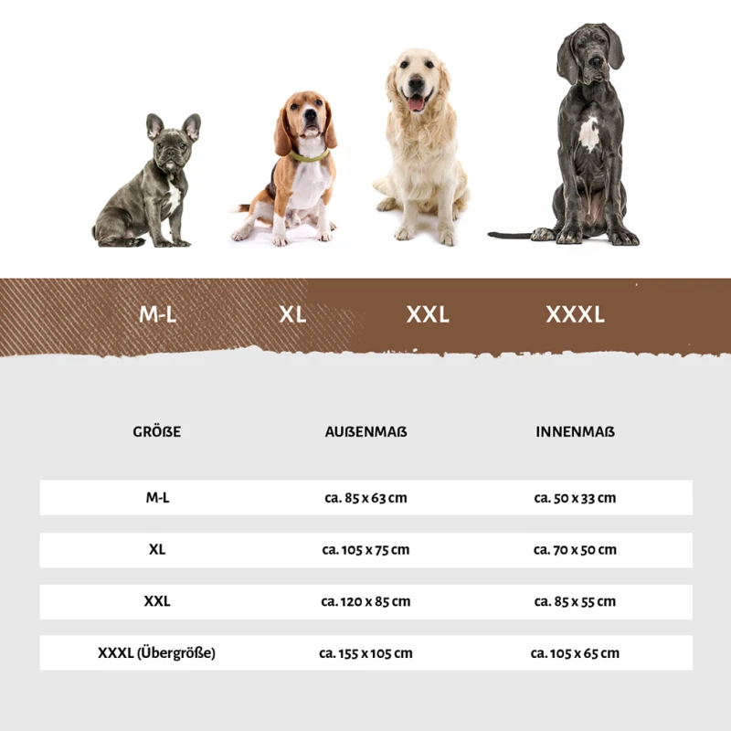 fressnapf Knuffelwuff Kunstleder Hundebett Sidney grau M-L Clearance-Verkauf