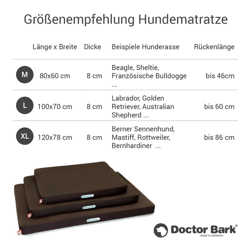 fressnapf Doctor Bark Hundematratze braun M Sonderangebot