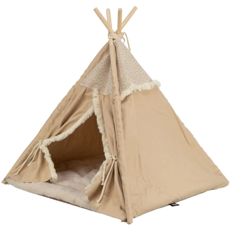fressnapf Trixie Tipi Hundehöhle Boho