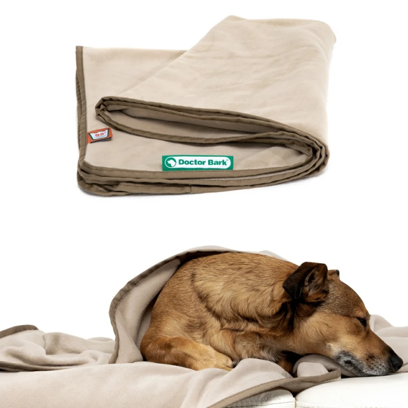 fressnapf Doctor Bark Kuscheldecke Fleece beige M Online