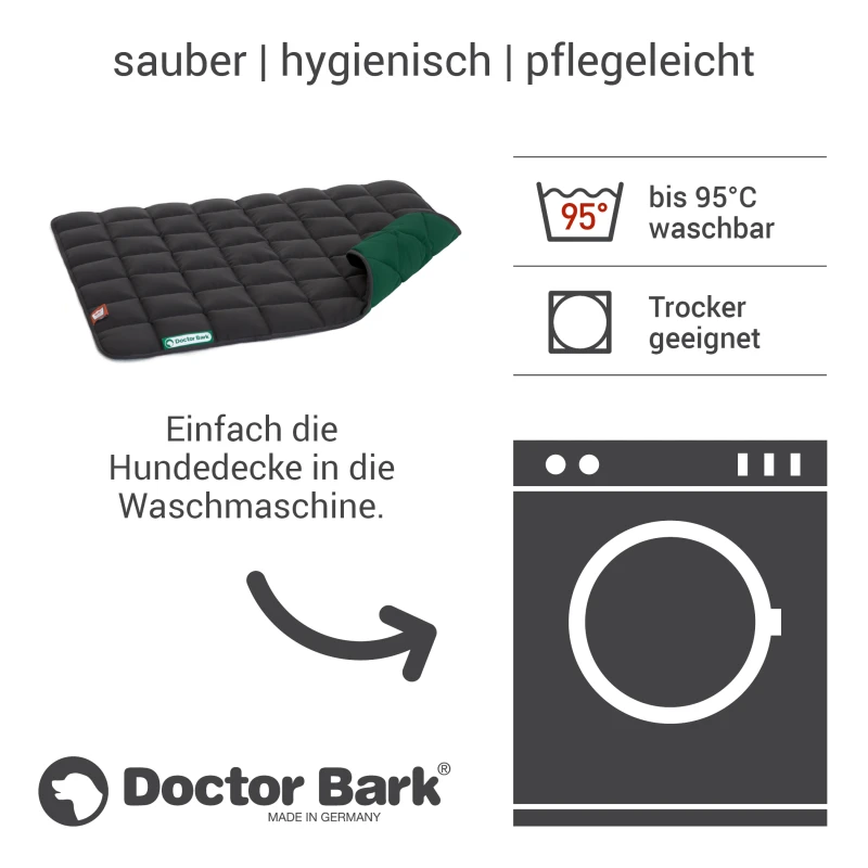 fressnapf Doctor Bark Wendedecke grau/ grün M Verkauf