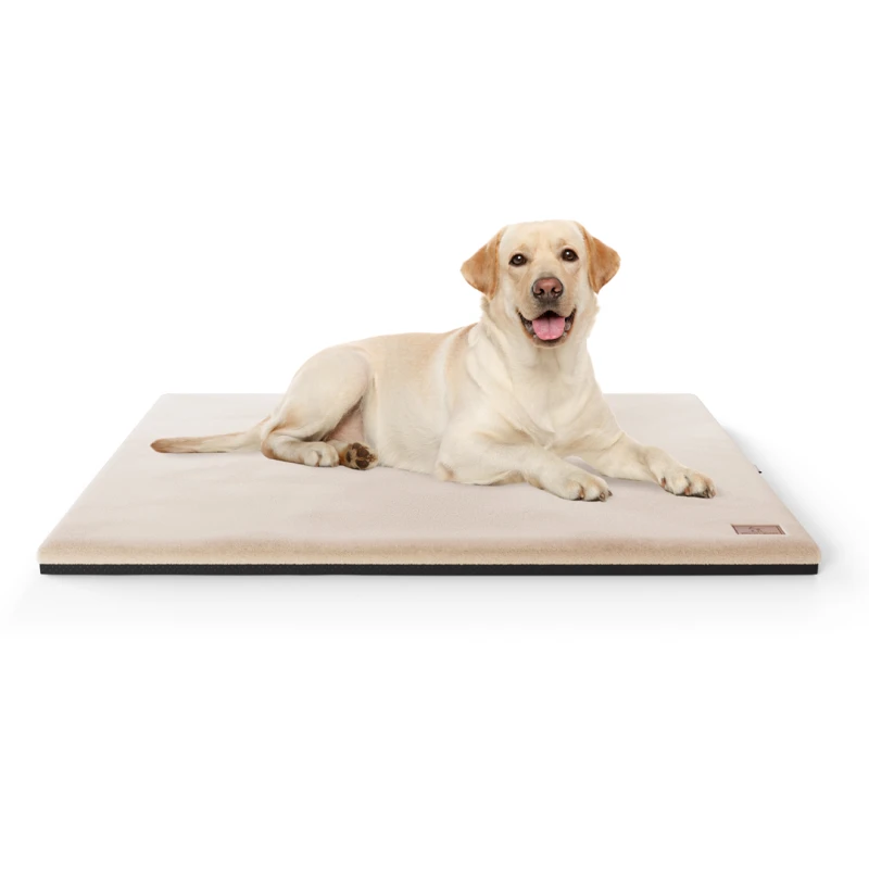 fressnapf Knuffelwuff Orthopädische kuschelige Hundematte Berrith aus weichem Kaninchen Fellimitat beige M Black Friday