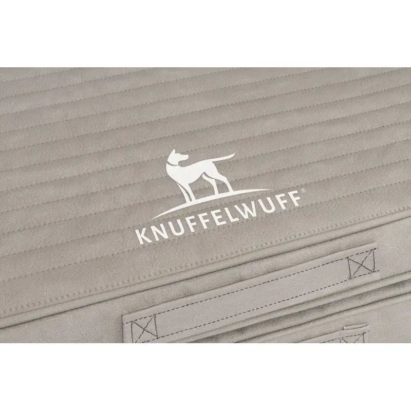 fressnapf Knuffelwuff Faltbare Reisematte Orthopädisch Roanoke aus Laser gestepptem Kunstleder grau M-L Exklusive Angebote