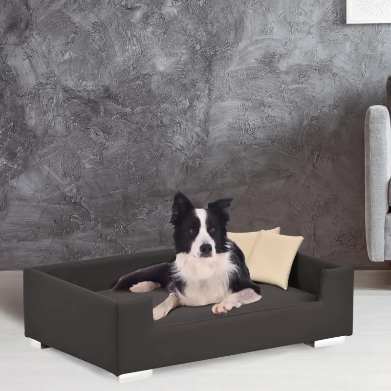 fressnapf Rohrschneider Hundesofa mit Gratis-Beigabe Hundecouch Kunstleder braun Riesige Rabatte