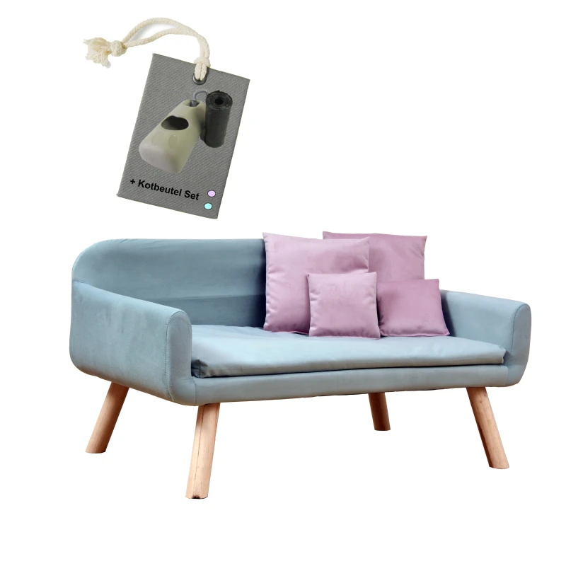 fressnapf Rohrschneider Hundesofa Chicago mit Gratis-Beigabe rosa