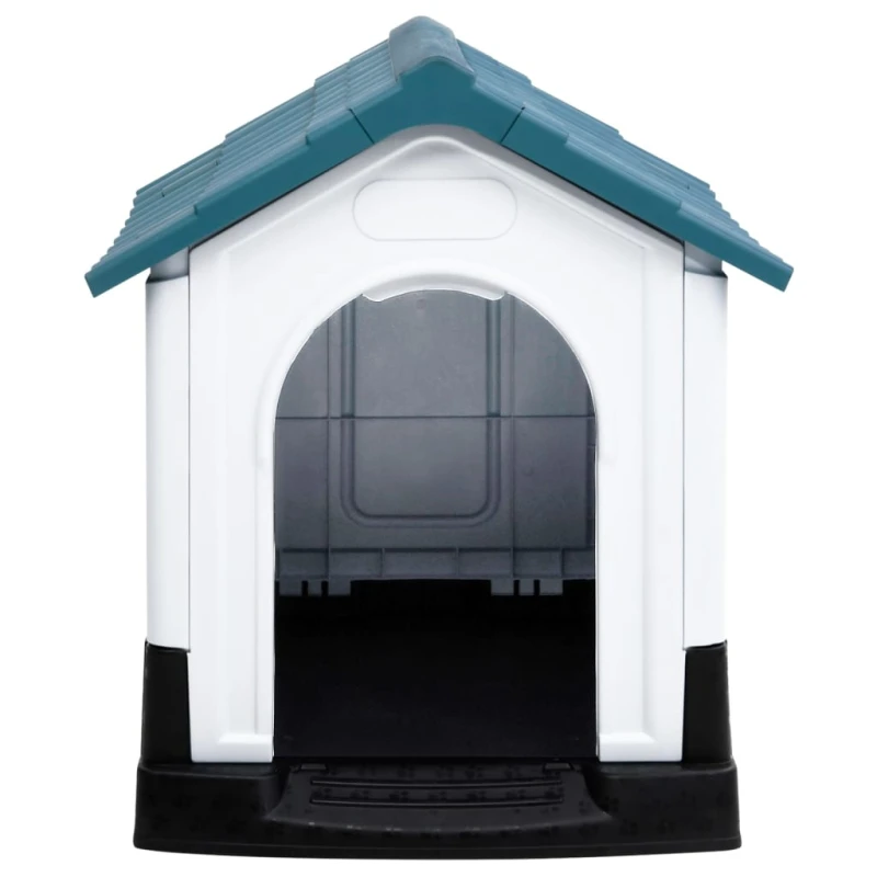 fressnapf VidaXL Hundehütte aus Polypropylen blau 57 cm 68 cm 66 cm Günstiger Verkauf