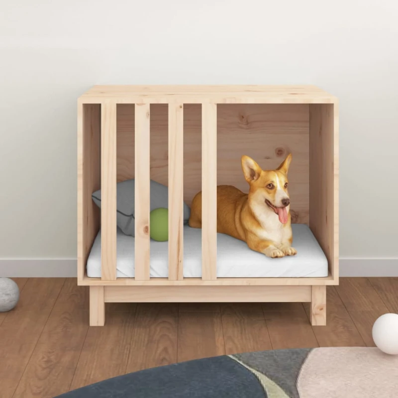 fressnapf VidaXL Design Hundehütte aus Kiefernholz 70 cm 50 cm 62 cm Meist gekauft
