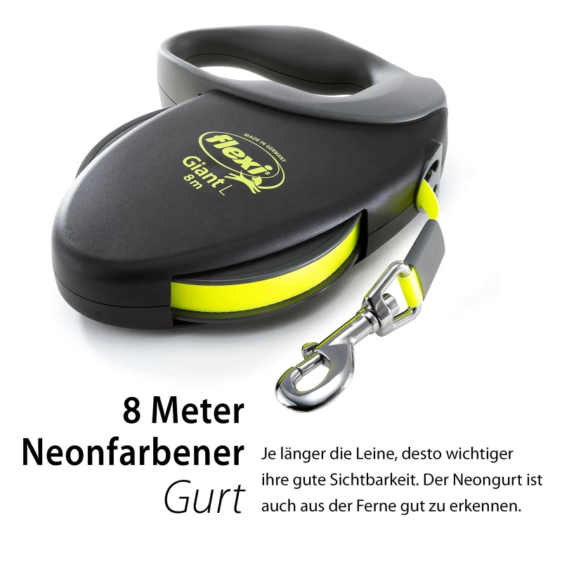 fressnapf Flexi Giant Neon Gurt M Exklusivangebot
