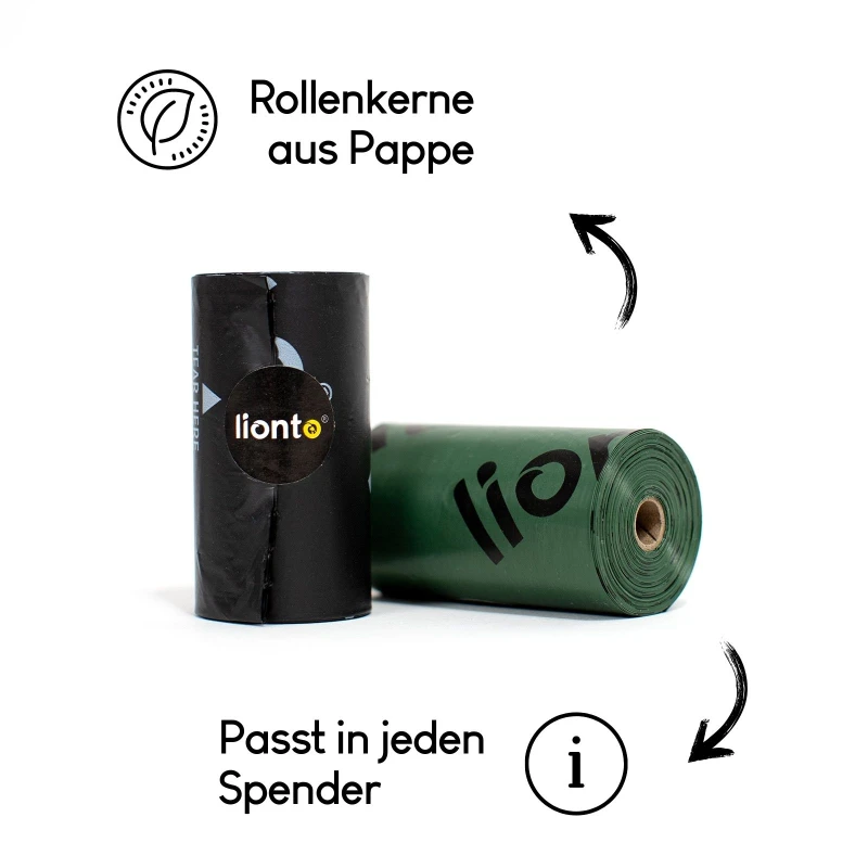 fressnapf Lionto 300 Hundekotbeutel schwarz/grün Exklusive Angebote