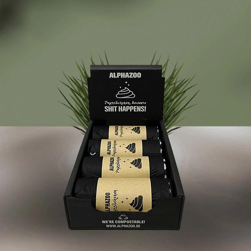 fressnapf ALPHAZOO Pupssäckchen Kotbeutel 120 Stück für Hunde I Kompostierbare Hundekotbeutel Wochenangebot