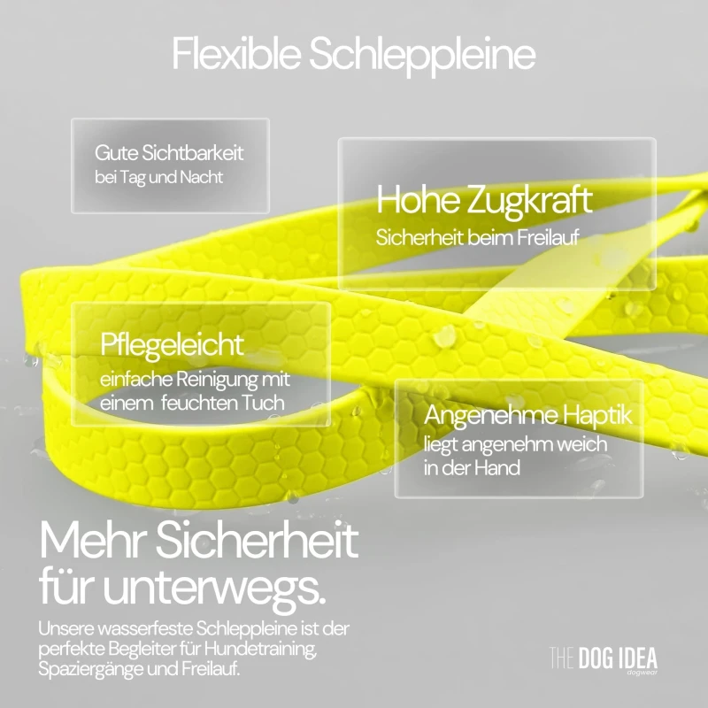 fressnapf THE DOG IDEA Schleppleine Neongelb 5 m Verkauf