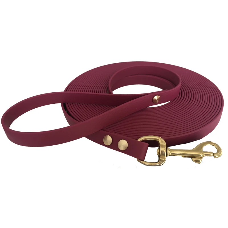 fressnapf bio-leine 25-35 kg Schleppleine Biothane bordeaux 3 m
