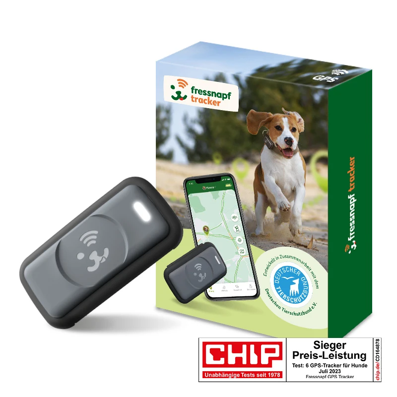 fressnapf Fressnapf GPS-Tracker für Hunde grau Limitierter Zeitrabatt