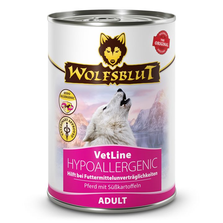 petspremium Wolfsblut Hypoallergenic VetLine Nassfutter 6 x 395 g