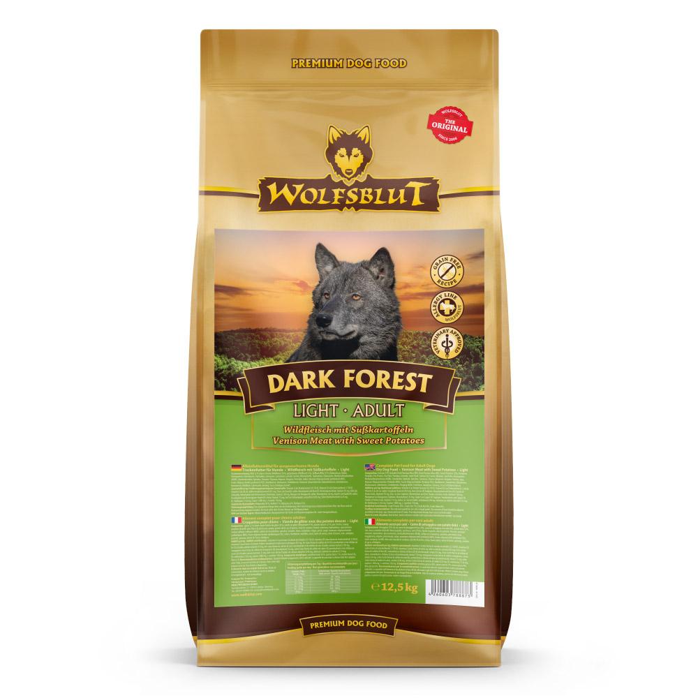 petspremium Wolfsblut Dark Forest - Wild und Süßkartoffel Light Trockenfutter 12 5 kg Preisnachlass