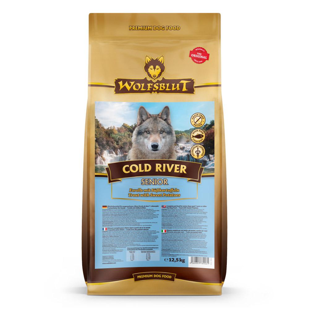 petspremium Wolfsblut Cold River - Forelle und Süßkartoffel Senior Trockenfutter 12 5 kg Sonderangebot der Fabrik