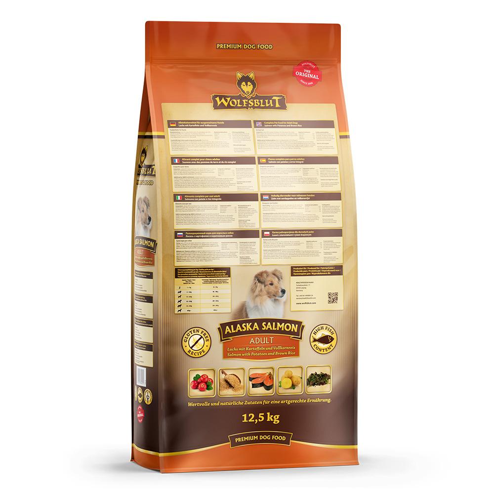 petspremium Wolfsblut Alaska Salmon - Lachs und Kartoffeln Adult Trockenfutter 12 5 kg Verkauf