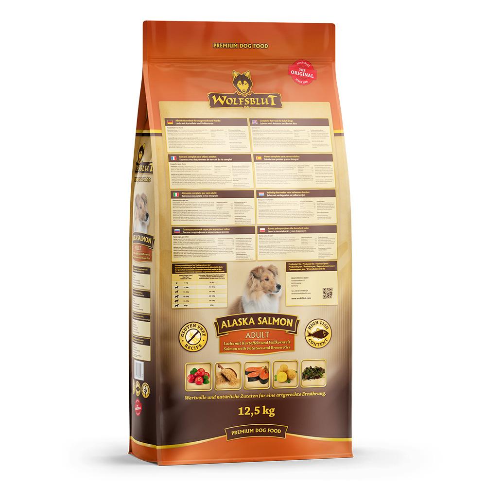 petspremium Wolfsblut Alaska Salmon - Lachs und Kartoffeln Adult Trockenfutter 29 kg Lagerräumung