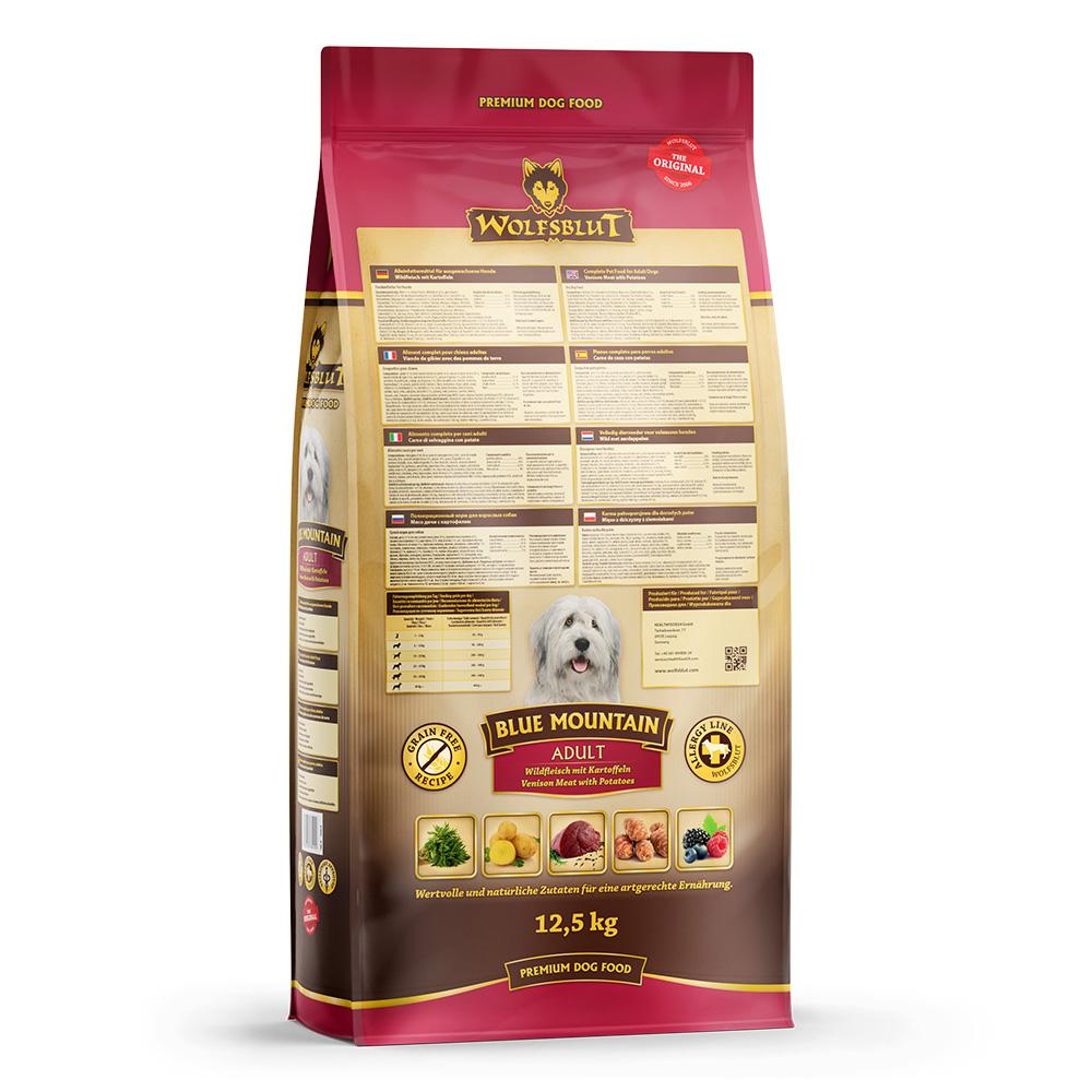 petspremium Wolfsblut Blue Mountain - Wildfleisch mit Kartoffeln Adult Trockenfutter 12 5 kg Tägliche Deals