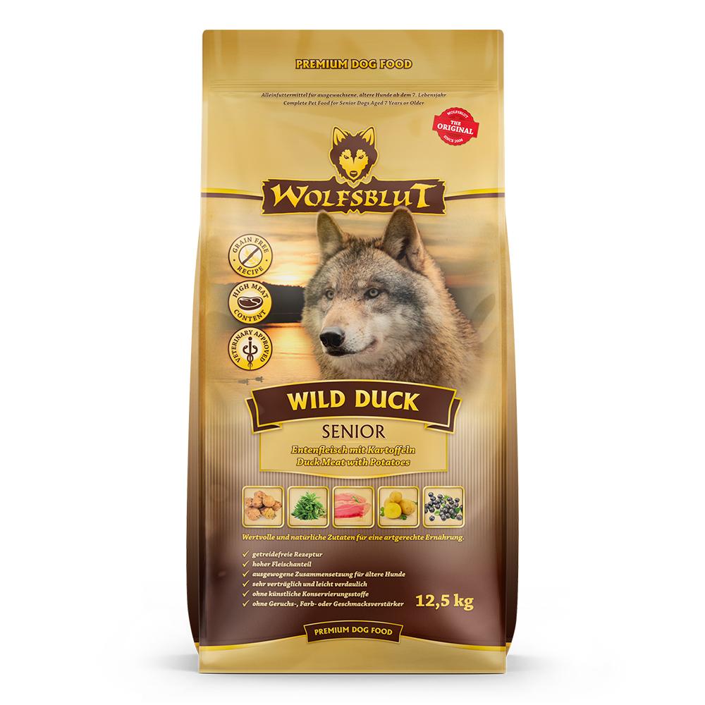 petspremium Wolfsblut Wild Duck - Ente und Kartoffel Senior Trockenfutter 12 5 kg Sonderangebot der Fabrik