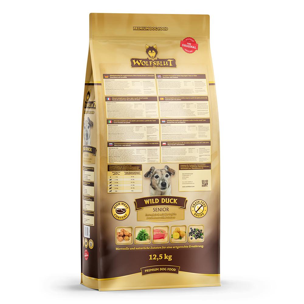 petspremium Wolfsblut Wild Duck - Ente und Kartoffel Senior Trockenfutter 12 5 kg Sonderangebot der Fabrik