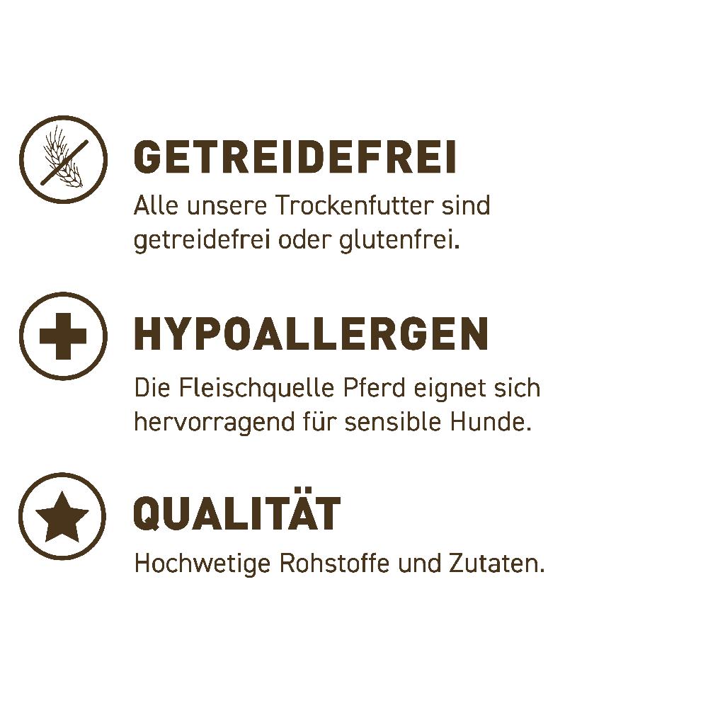 petspremium Wildes Land Pferd mit Kartoffeln und Wildkräutern Classic Adult Trockenfutter 12 kg Bis zu 55% Rabatt