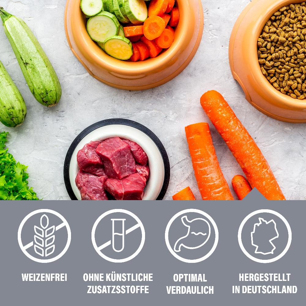 petspremium daily choice mit Geflügel Reis und Erbsen Basic Trockenfutter 2 x 15 kg Speichern exportieren
