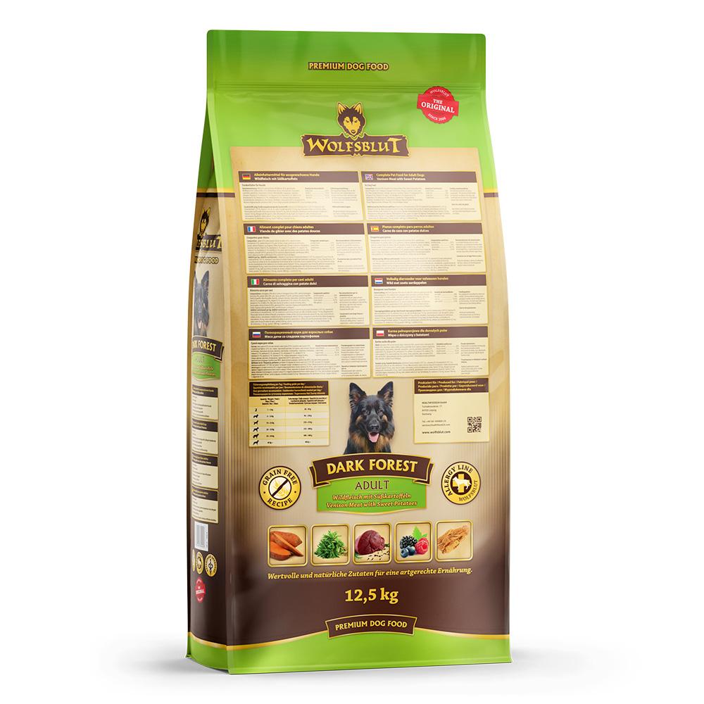 petspremium Wolfsblut Dark Forest - Wild und Süßkartoffel Adult Trockenfutter 2 x 12 5 kg Angebote