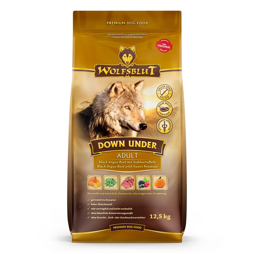 petspremium Wolfsblut Down Under - Black Angus Beef Adult Trockenfutter 12 5 kg Versandkostenfrei