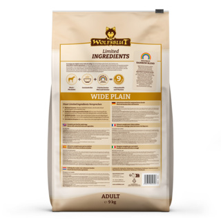 petspremium Wolfsblut Limited Ingredient Wide Plain 3 x 9 kg Vatertagsangebot