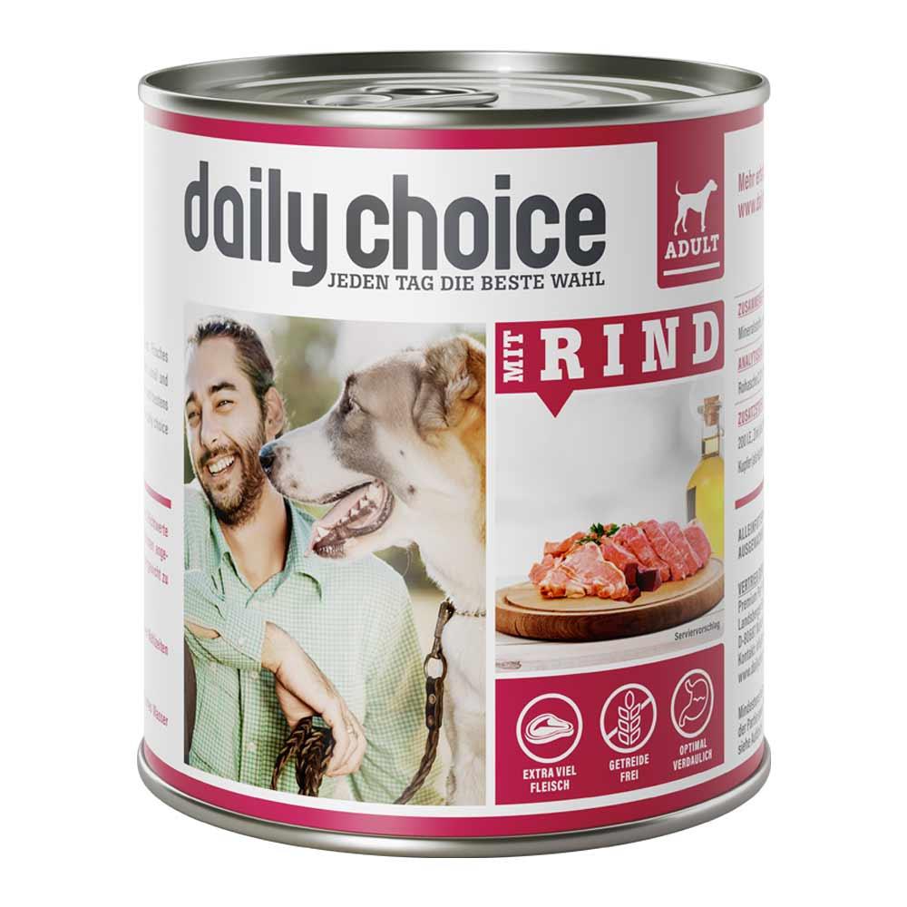petspremium daily choice mit Rind Nassfutter 24 x 800 g Bestseller