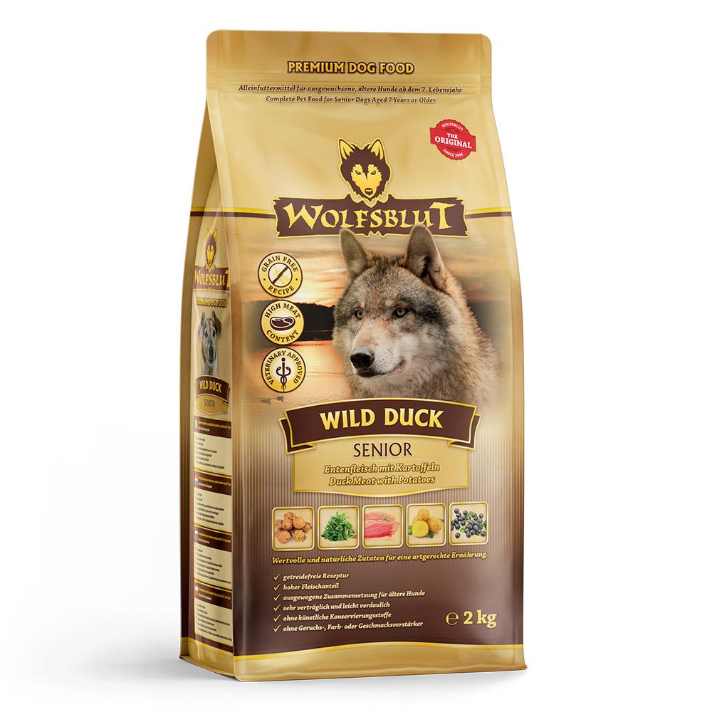petspremium Wolfsblut Wild Duck - Ente und Kartoffel Senior Trockenfutter 29 kg Räumungsverkauf