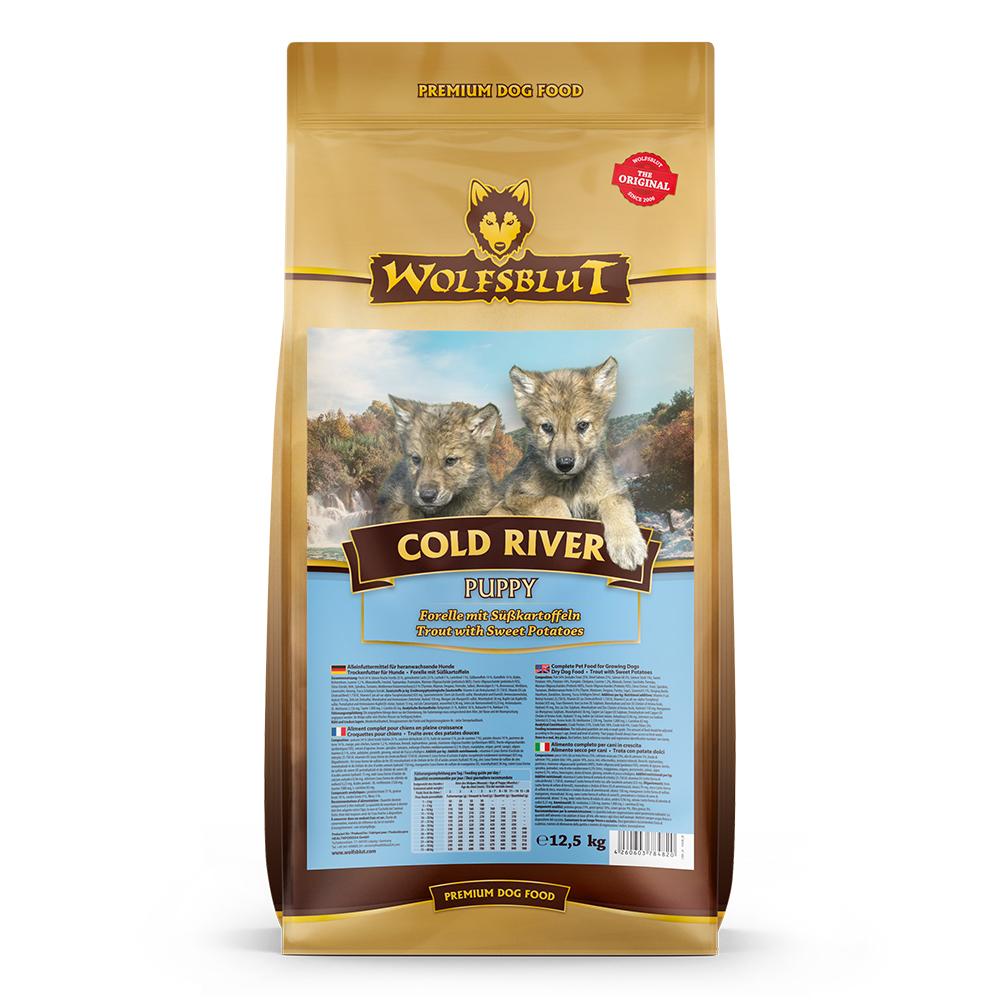 petspremium Wolfsblut Cold River - Forelle und Süßkartoffel Puppy Trockenfutter 2 x 12 5 kg Riesige Rabatte