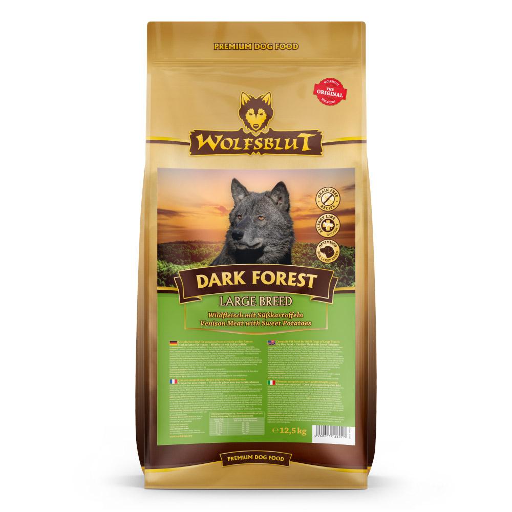 petspremium Wolfsblut Dark Forest - Wild und Süßkartoffel Large Breed Trockenfutter 12 5 kg Black Friday