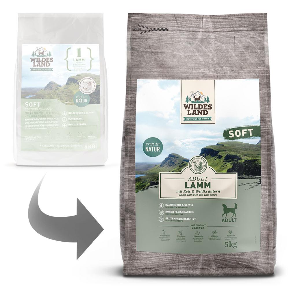 petspremium Wildes Land Lamm mit Reis und Wildkräutern Soft Adult Trockenfutter 5 kg Bis zu 65% Rabatt