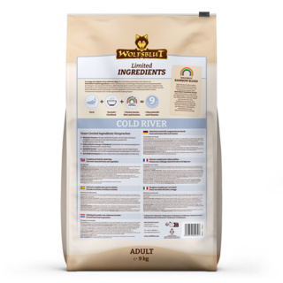 petspremium Wolfsblut Limited Ingredient Cold River 2 x 9 kg Riesige Rabatte