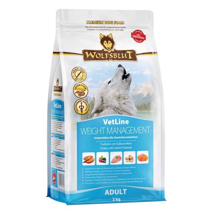petspremium Wolfsblut Weight Management VetLine Trockenfutter 4 x 2 kg Sonderangebot