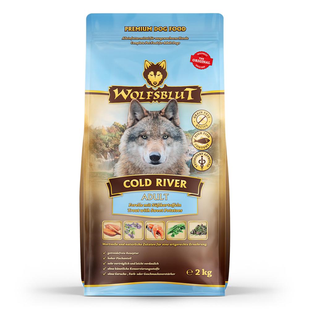petspremium Wolfsblut Cold River - Forelle und Süßkartoffel Adult Trockenfutter 29 kg Black Friday