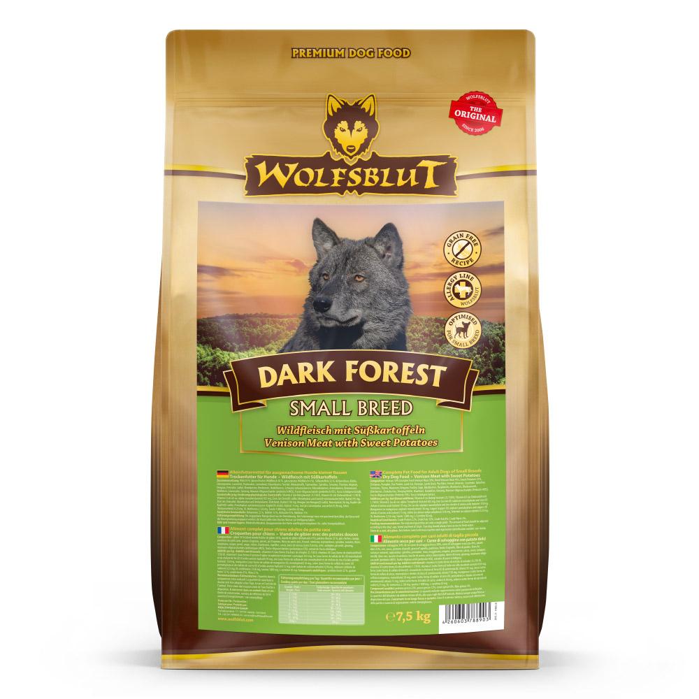 petspremium Wolfsblut Dark Forest - Wild und Süßkartoffel Small Breed Trockenfutter 7 5 kg Muttertagsangebot