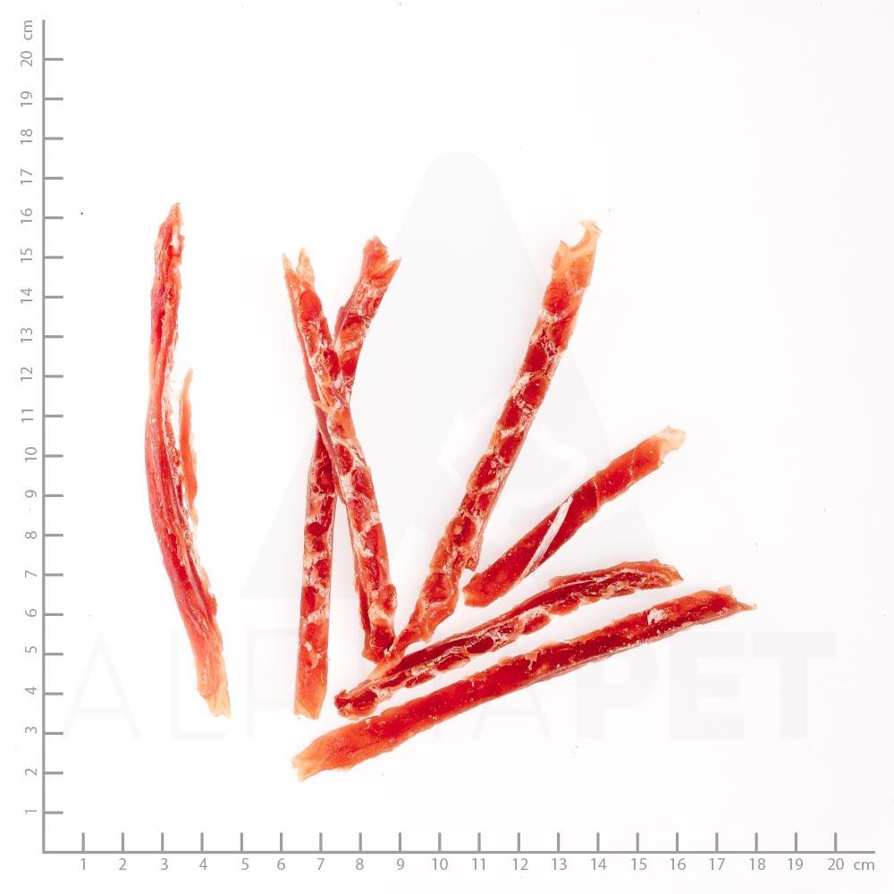 petspremium Wildes Land Entenbrust in Streifen Fleischsnacks Snack 200 g Lagerräumung