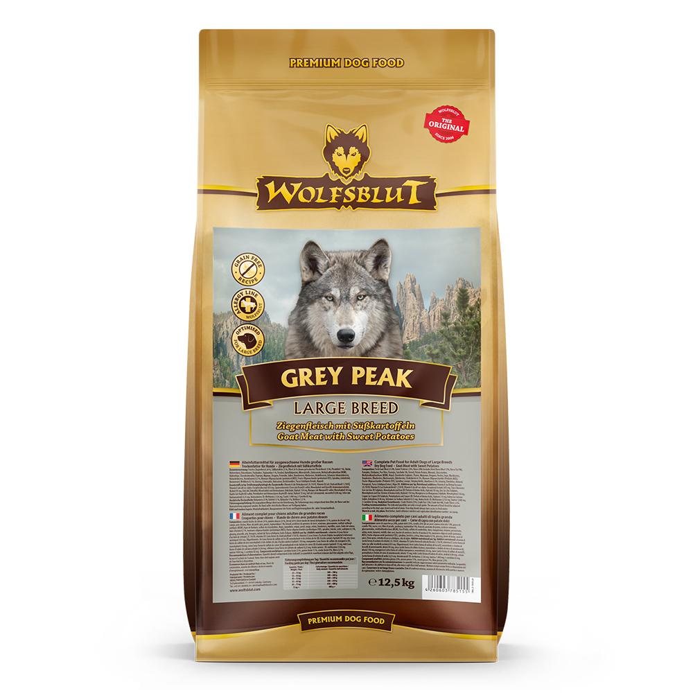 petspremium Wolfsblut Grey Peak - Ziegenfleisch und Süßkartoffel Large Breed Trockenfutter 2 x 12 5 kg Exklusive Angebote